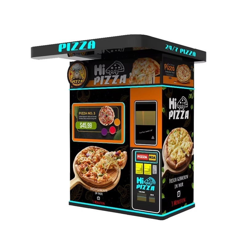 Automatic Pizza Making Vending - مراجعة Commercial Vending Machine وسعره