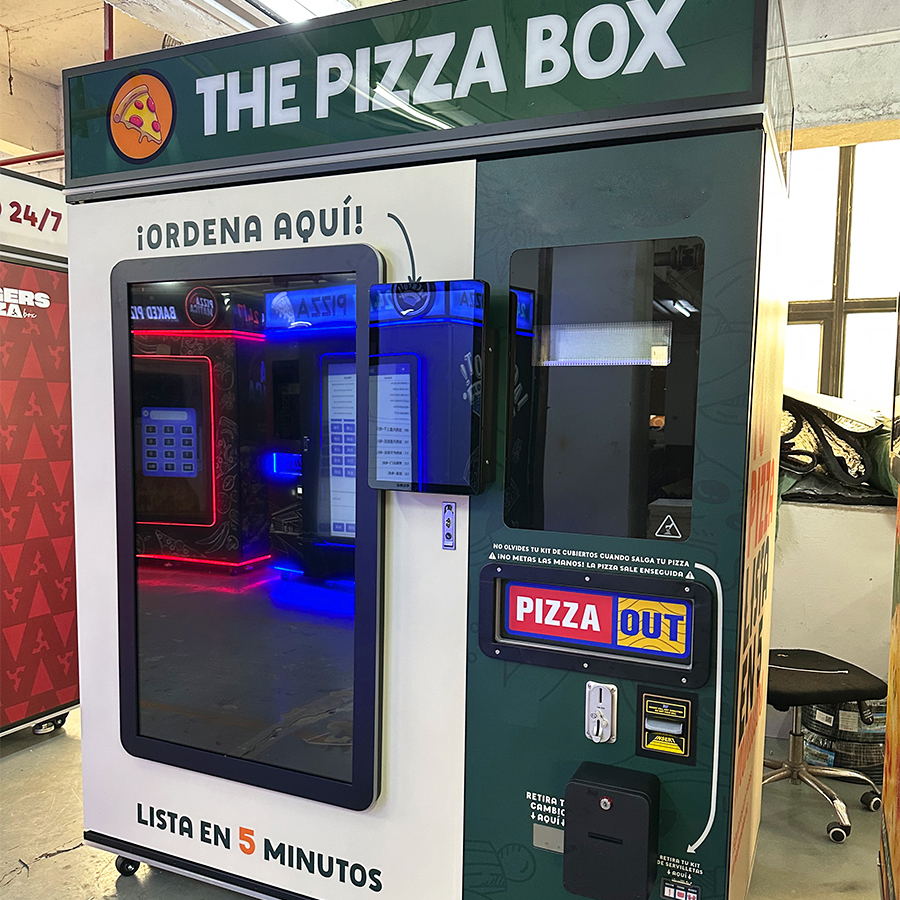 Customized Fast Food Pizza Ven - مراجعة Commercial Vending Machine وسعره