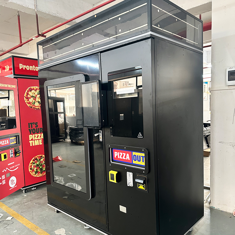 Customized Fast Food Pizza Ven - مراجعة Commercial Vending Machine وسعره