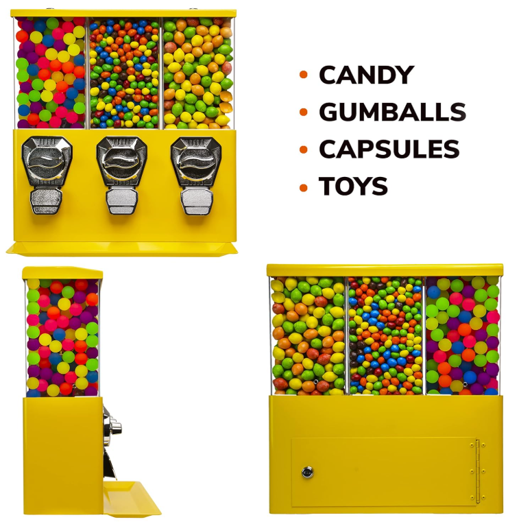 2025 Popular Deer Three-in-One - مراجعة Candy Vending Machine وسعره