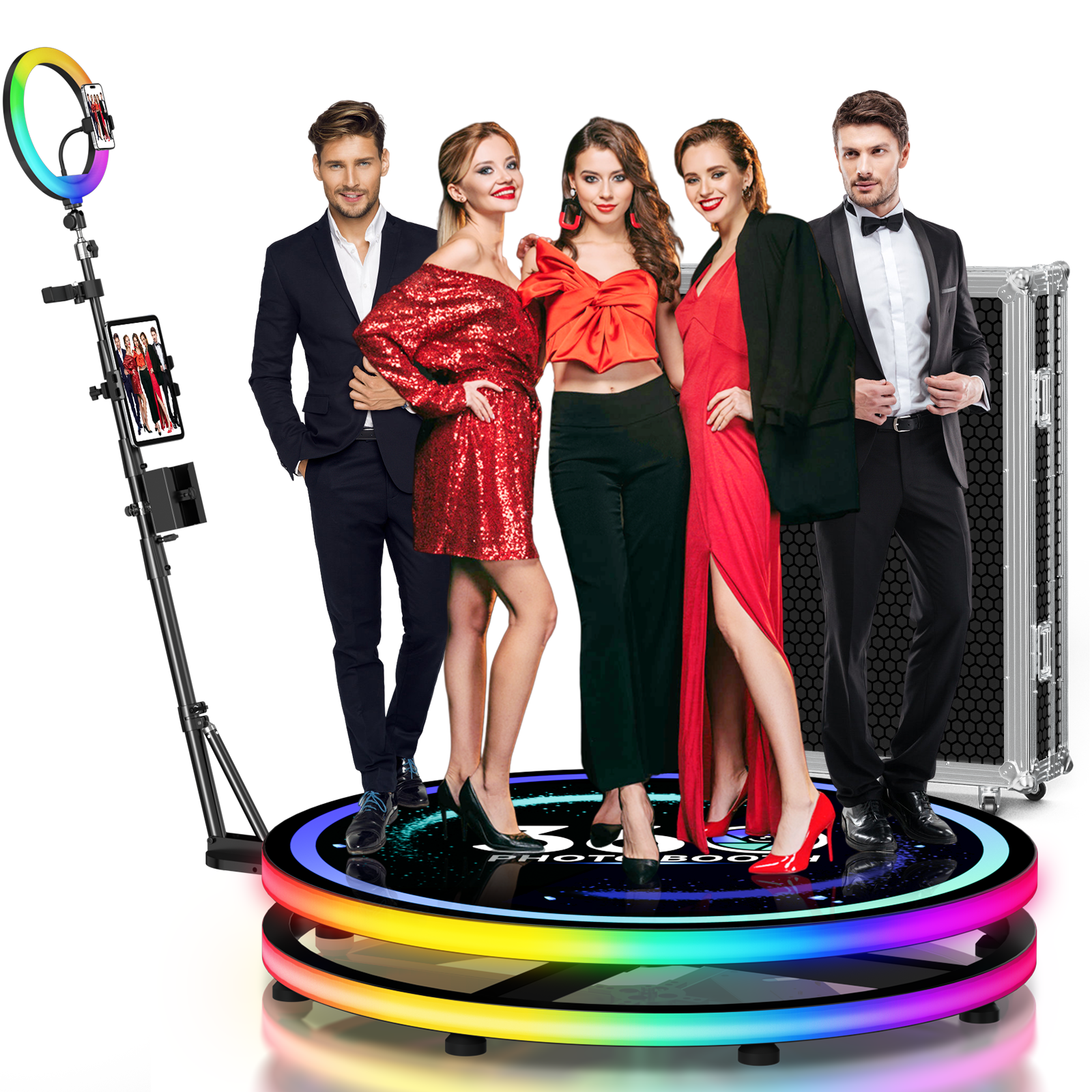 360 Rotating Photo Booth Ring  - مراجعة Photo Booth Machine وسعره