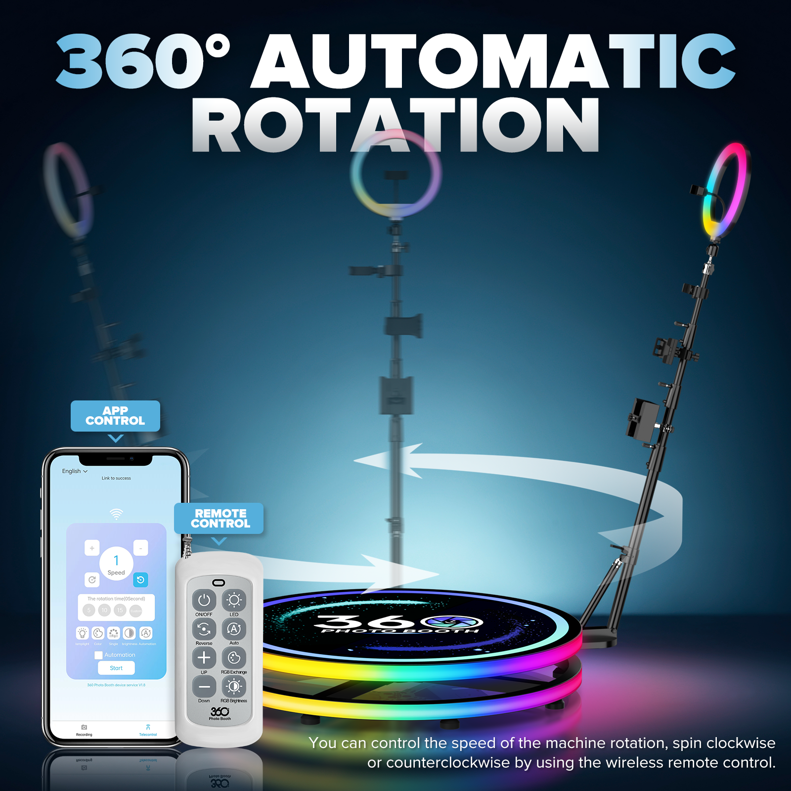 360 Rotating Photo Booth Ring  - مراجعة Photo Booth Machine وسعره