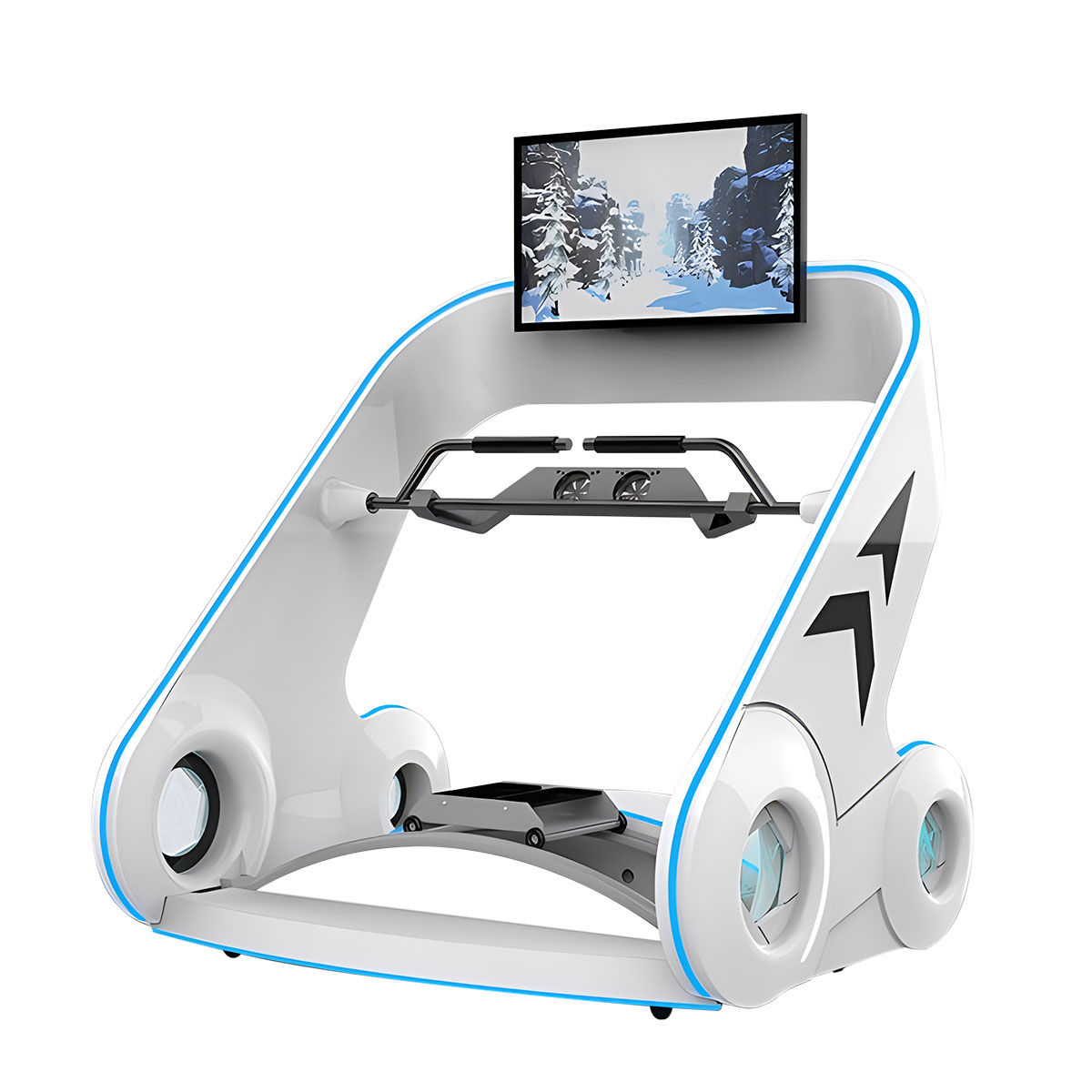 Indoor Skiing Racing 42 Inch S - مراجعة 9D Vr Simulator وسعره