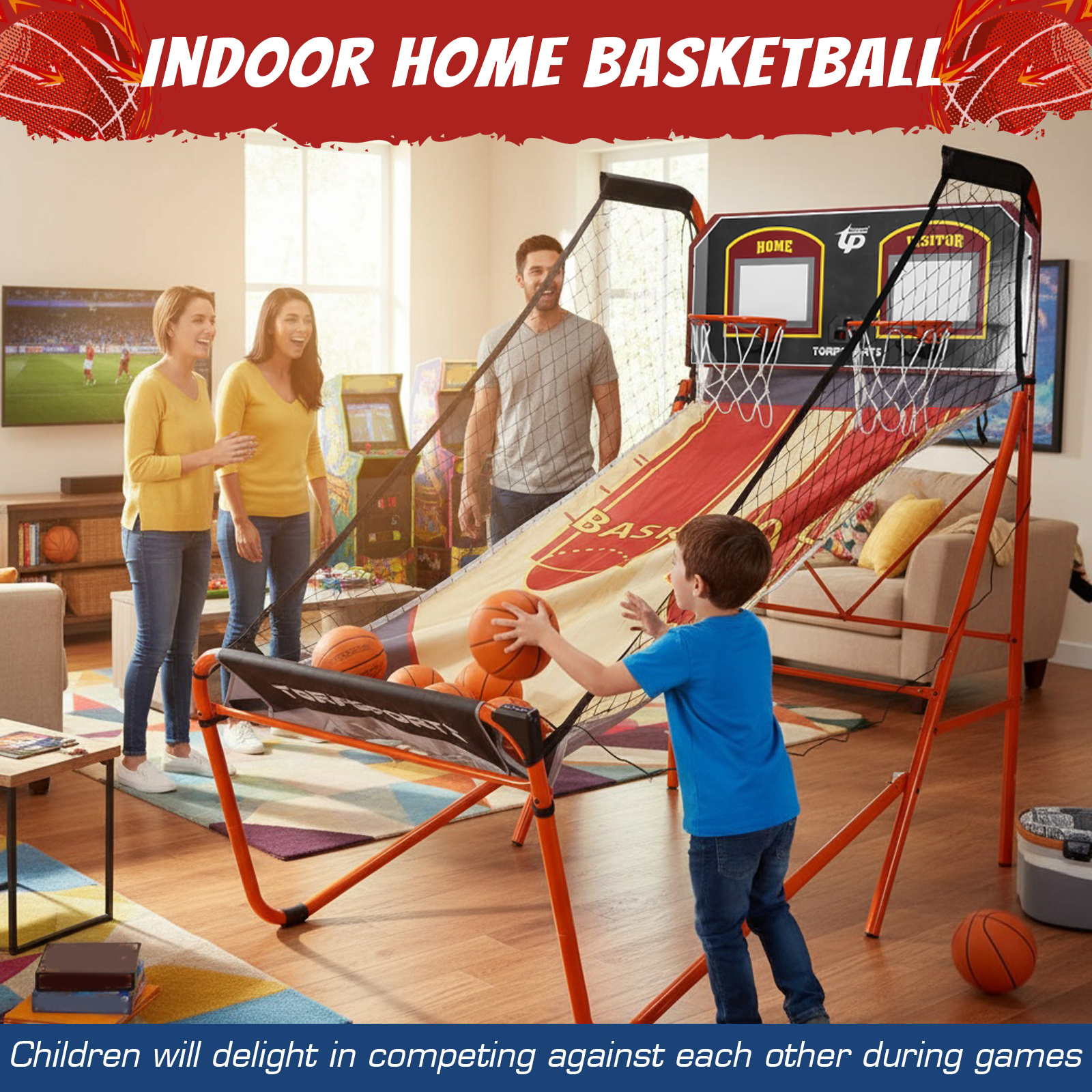 Arcade Cage Basketball Game LE - مراجعة Basketball Arcade Game وسعره