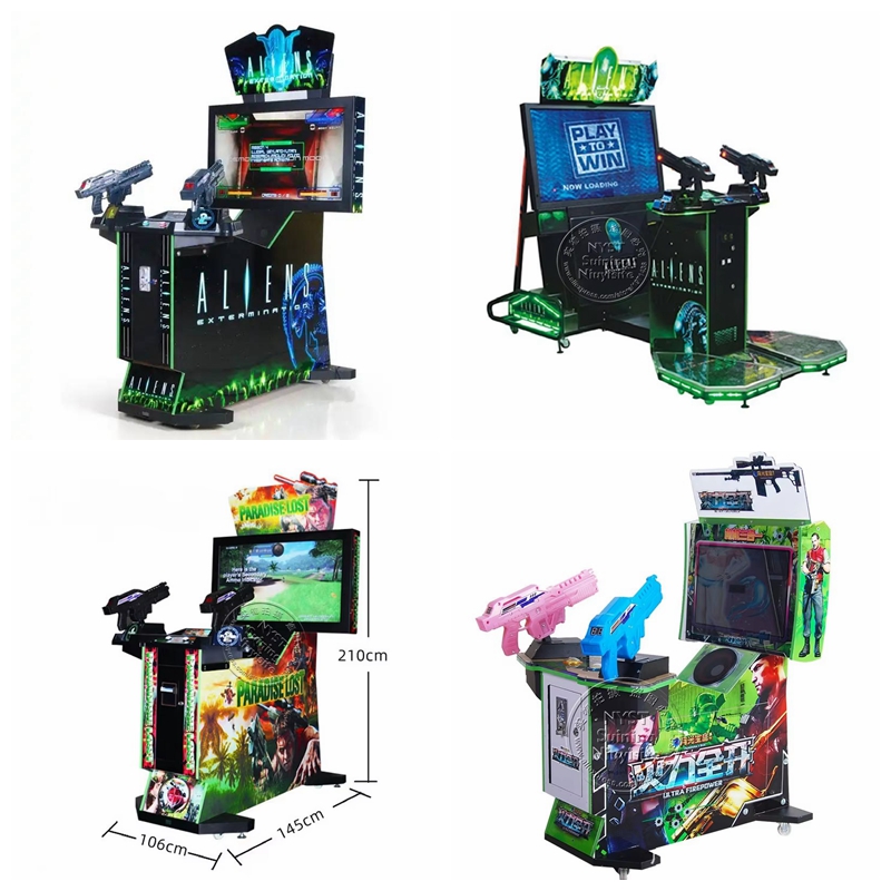 Aliens Gun Shooting Machine Ga - مراجعة Gun Shooting Arcade وسعره