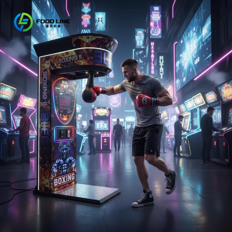 Customized Coin Operated Elect - مراجعة Boxing Machine Arcade وسعره