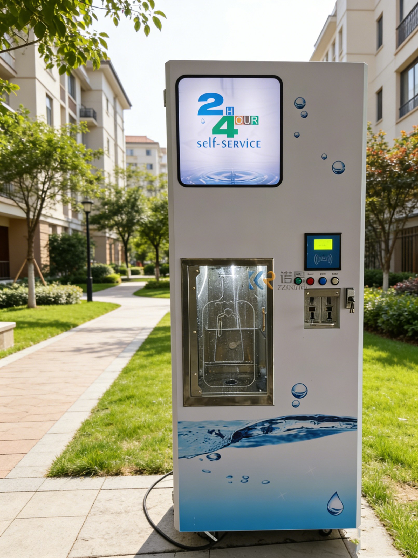 Commercial Fully Automatic Ice - مراجعة Commercial Vending Machine وسعره