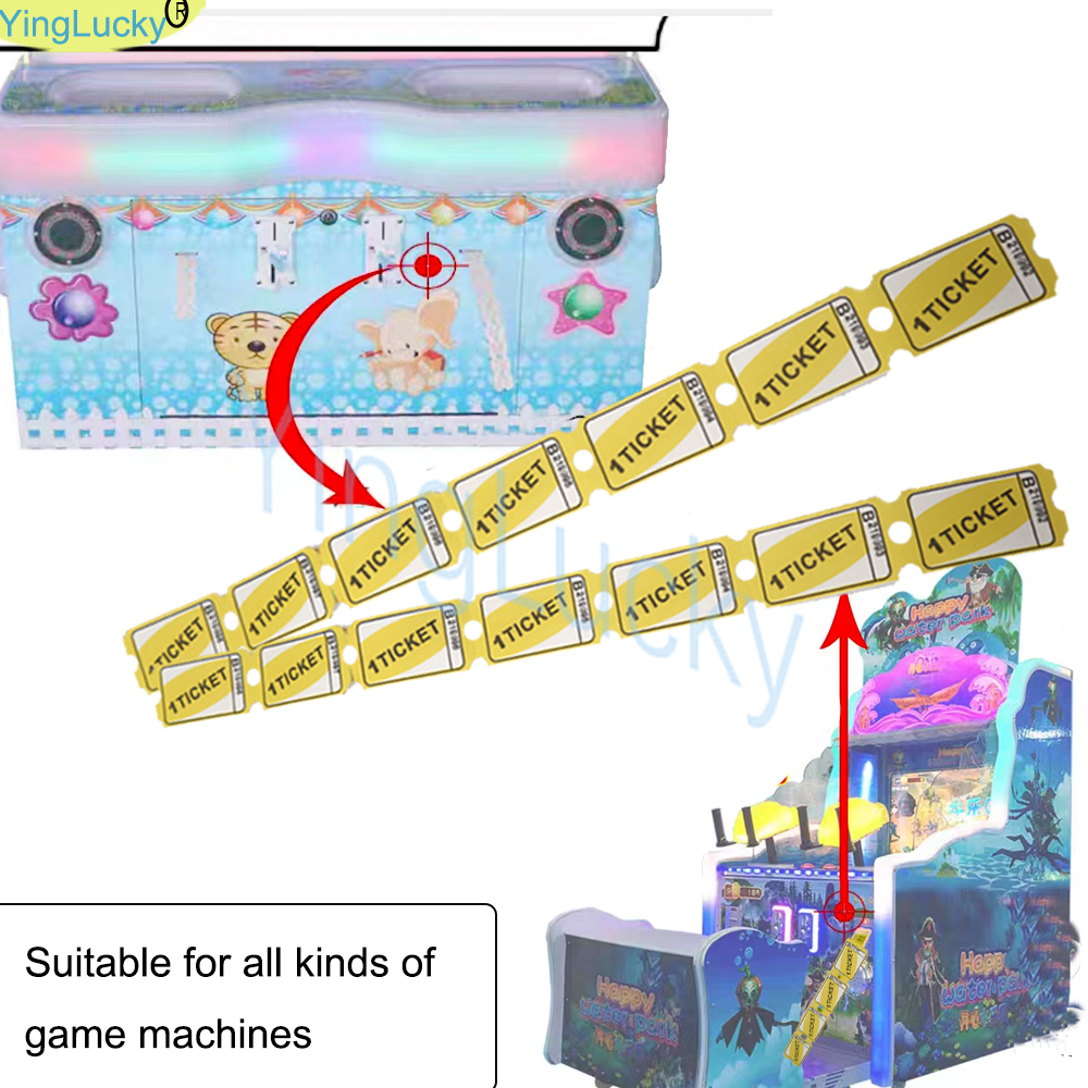 2000 pcs/lot Arcade Lottery Pa - مراجعة Ticket Redemption Machine وسعره