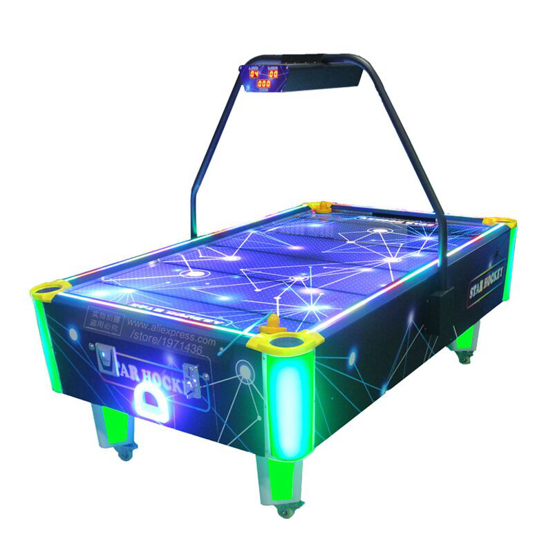 Push Ball Air Hockey Table Ind - مراجعة Ticket Redemption Machine وسعره