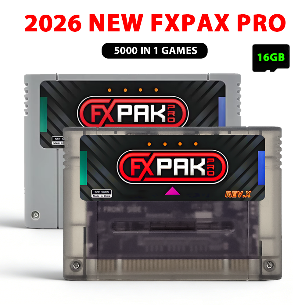New FXPAK Pro SFC/SNES Game Ca - مراجعة Arcade Z وسعره