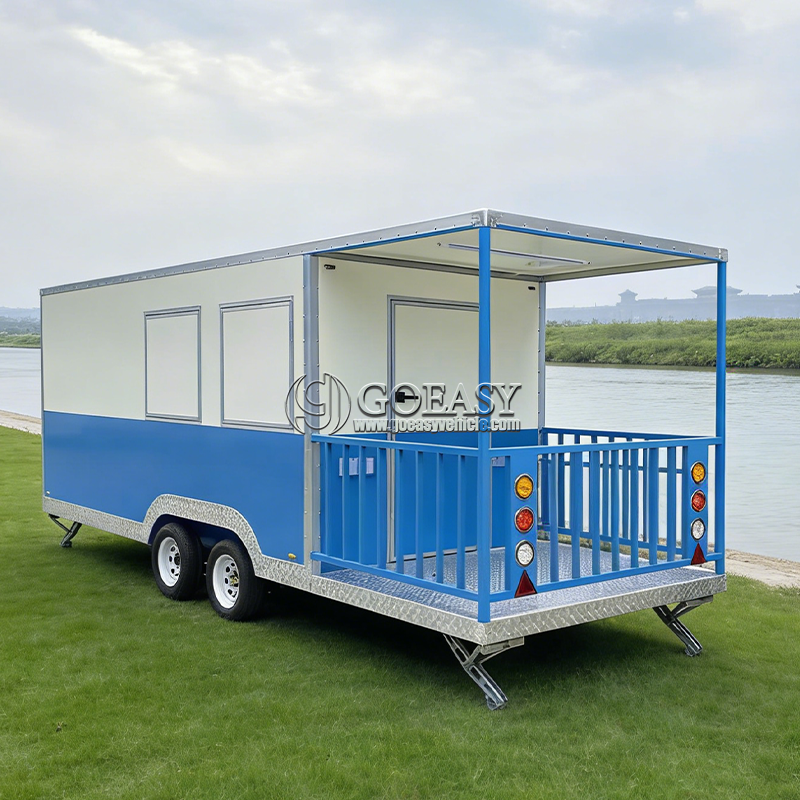 For Sale Food Truck Trailer Mo - مراجعة Hot Dog Vending Cart وسعره
